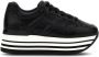 Hogan platform-sole lace-up sneakers Black - Thumbnail 1