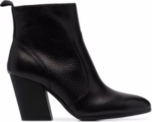 Hogan pointed-toe ankle boots Black