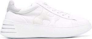 Hogan Rebel leather sneakers White