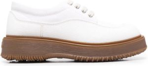 Hogan Untraditional chunky sole brogues White