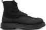 Hogan Untraditional lace-up ankle boots Black - Thumbnail 1