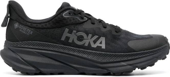 HOKA logo-print sneakers Black