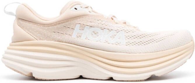 HOKA Bondi 8 low-top sneakers Neutrals