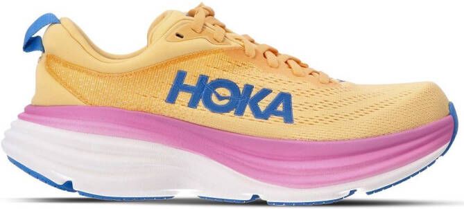 HOKA Bondi 8 running sneakers Yellow