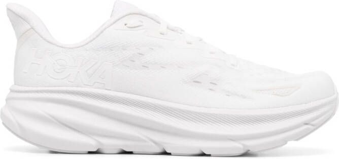 HOKA Clifton 9 low-top sneakers White
