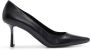 HUGO 70mm pointed-toe leather pumps Black - Thumbnail 1