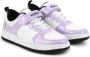 HUGO KIDS panelled low-top sneakers Purple - Thumbnail 1
