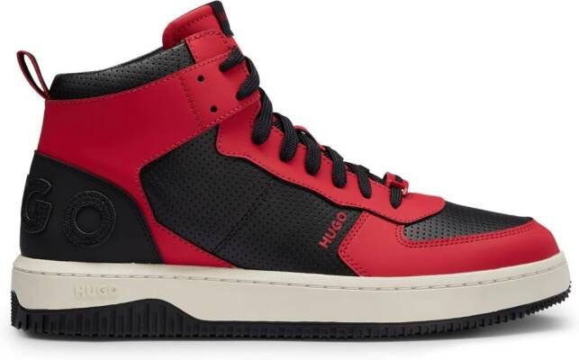 HUGO Kilian high-top sneakers Red