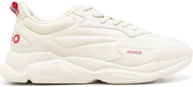 HUGO Leon Runner logo-print sneakers Neutrals