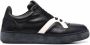 HUMAN RECREATIONAL SERVICES two-tone leather sneakers Black - Thumbnail 1