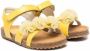 Il Gufo floral-detail open-toe sandals Yellow - Thumbnail 1