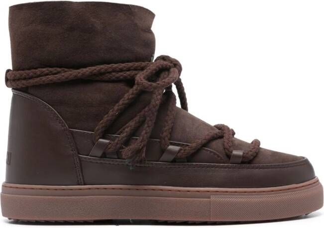 Inuikii Classic sneaker ankle boots Brown
