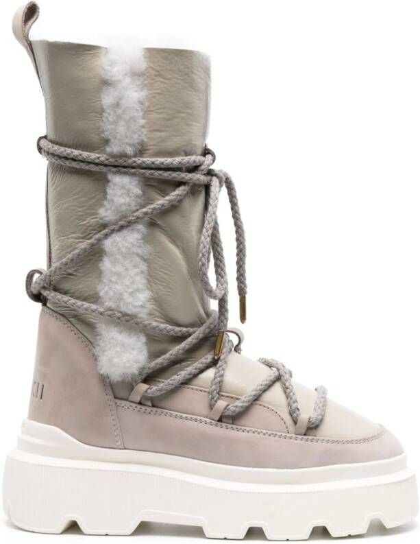 Inuikii Endurance Cozy Low leather boot Neutrals