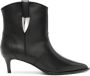 IRO 60mm leather ankle boots Black - Thumbnail 1