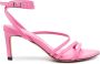 IRO Ido 70mm leather sandals Pink - Thumbnail 1