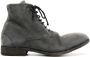 Isaac Sellam Experience chunky lace-up leather boots Grey - Thumbnail 1