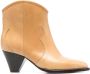 ISABEL MARANT 55mm Darizo leather ankle boots Brown - Thumbnail 1