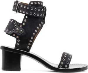 ISABEL MARANT 60mm Jaeryn side buckle-fastening sandals Black
