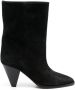 ISABEL MARANT 75mm Rouxa suede boots Black - Thumbnail 1