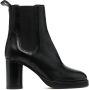 ISABEL MARANT 90mm leather ankle boots Black - Thumbnail 1
