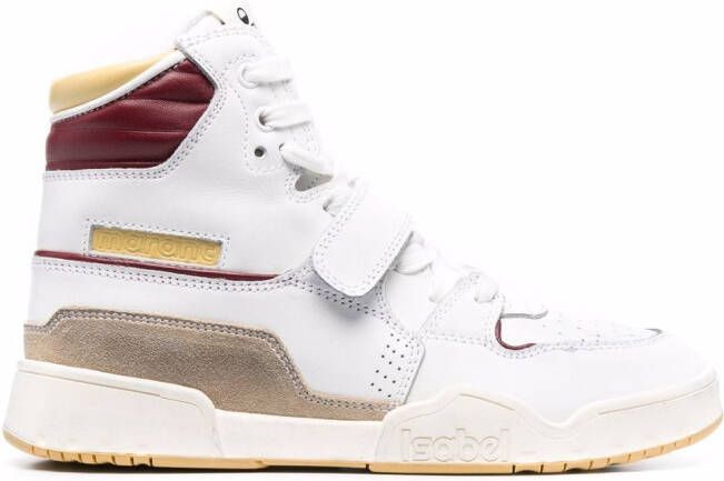 ISABEL MARANT Alsee high-top sneakers White