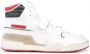 ISABEL MARANT Alsee leather touch-strap sneakers White - Thumbnail 1