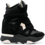 ISABEL MARANT Balskee high-top leather sneakers Black - Thumbnail 1