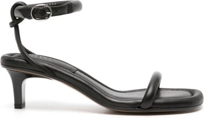 ISABEL MARANT Belsa 60mm padded leather sandals Black