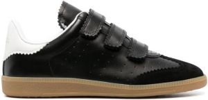 Isabel Marant Beth perforated touch-strap sneakers Black