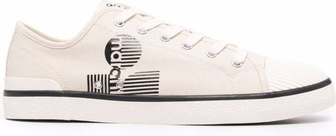 MARANT Binkooh low-top lace-up sneakers Neutrals