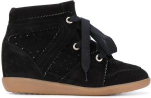 ISABEL MARANT Bobby wedge sneakers Black