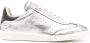ISABEL MARANT Bryce metallic leather sneakers Silver - Thumbnail 1