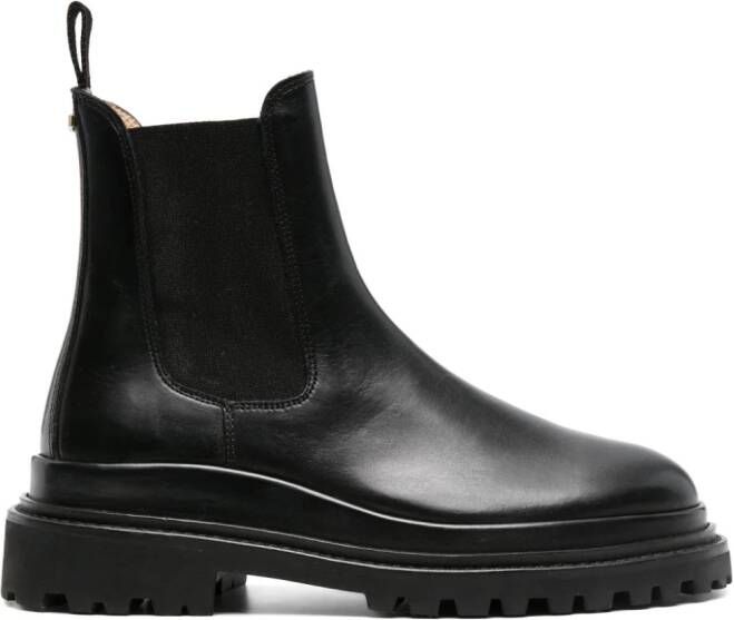 ISABEL MARANT Castay leather Chelsea boots Black