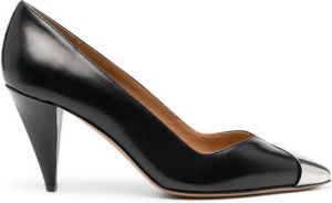 Isabel Marant contrast-toe 8.5cm heel pumps Black