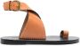 ISABEL MARANT cross-strap studded sandals Neutrals - Thumbnail 1