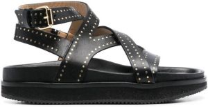 Isabel Marant crossover-strap 45mm sandals Black