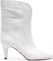 ISABEL MARANT Dahope 30mm leather boots White - Thumbnail 1