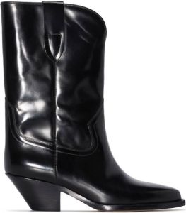 ISABEL MARANT Dahope leather boots Black
