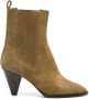 ISABEL MARANT Delena 80mm suede boots Brown - Thumbnail 1