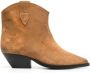 ISABEL MARANT Dewina 40mm suede boots Brown - Thumbnail 1