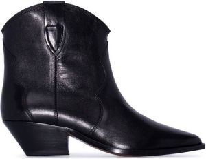 Isabel Marant Dewina 40mm Western boots Black