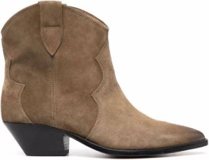 Isabel Marant Dewina 60mm ankle boots Neutrals