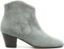 ISABEL MARANT Dicker 55mm suede boots Green - Thumbnail 1