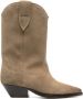 ISABEL MARANT Duerto ankle boots Brown - Thumbnail 1