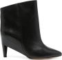 ISABEL MARANT Dylvee 80mm pointed-toe boots Black - Thumbnail 1