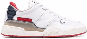 Isabel Marant Edrew low-top leather sneakers White