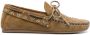 ISABEL MARANT Freen stud suede loafers Neutrals - Thumbnail 1