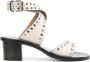 ISABEL MARANT Jillin 50mm studded sandals White - Thumbnail 1
