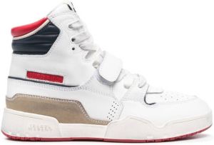 Isabel Marant lace-up high-top sneakers White