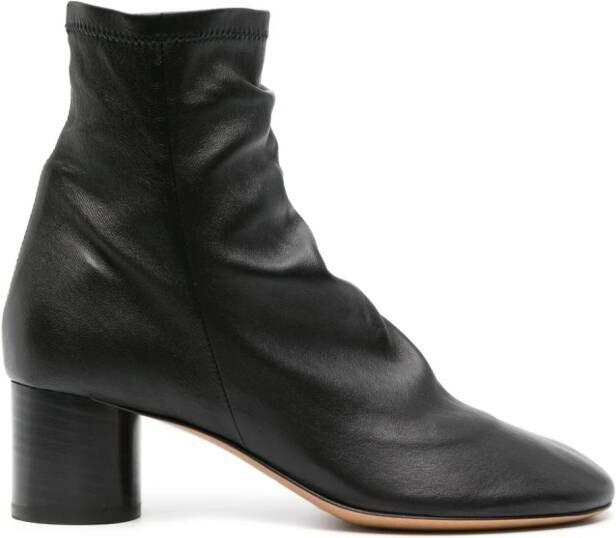 ISABEL MARANT Laeden leather boots Black